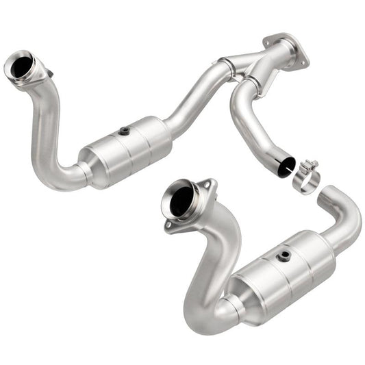 Magnaflow Conv DF 08-10 Ford F-250/F-250 SD/F-350/F-350 SD 5.4L/6.8L / F-450 SD 6.8L Y-Pipe Assembly - Torque Motorsport