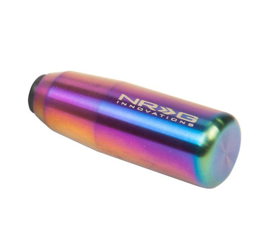 NRG Universal Short Shifter Knob - 3.5in. Length / Heavy Weight .85Lbs. - Multi Color/Neochrome - Torque Motorsport