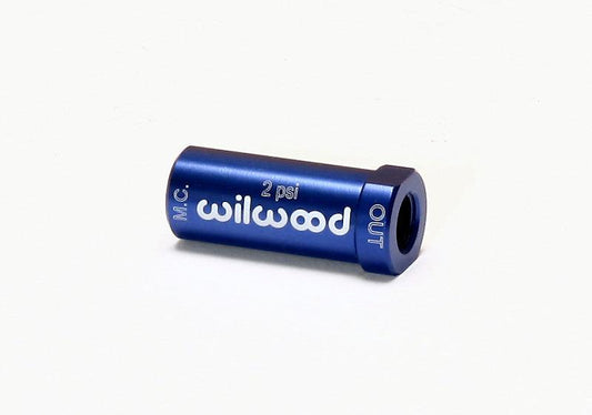 Wilwood Residual Pressure Valve - New Style - 2# / Blue - Torque Motorsport