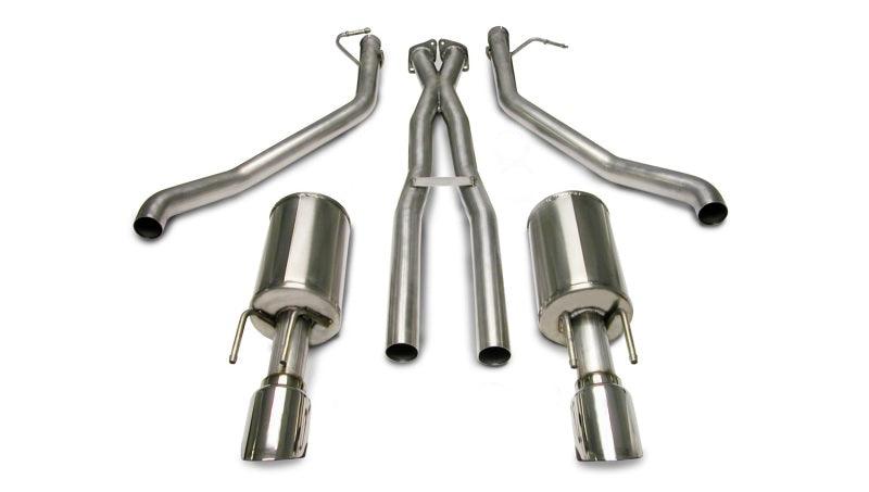 Corsa 05-06 Pontiac GTO 6.0L V8 2.5in Sport Cat-Back + XPipe Exhaust Polished Tips - Torque Motorsport