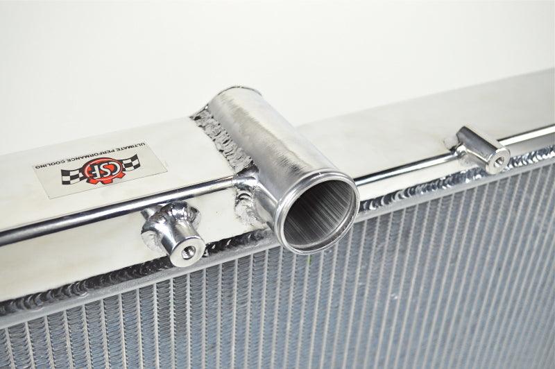 CSF 08-15 Subaru WRX/STI 2-Row Radiator w/Built-In Oil Cooler - Torque Motorsport