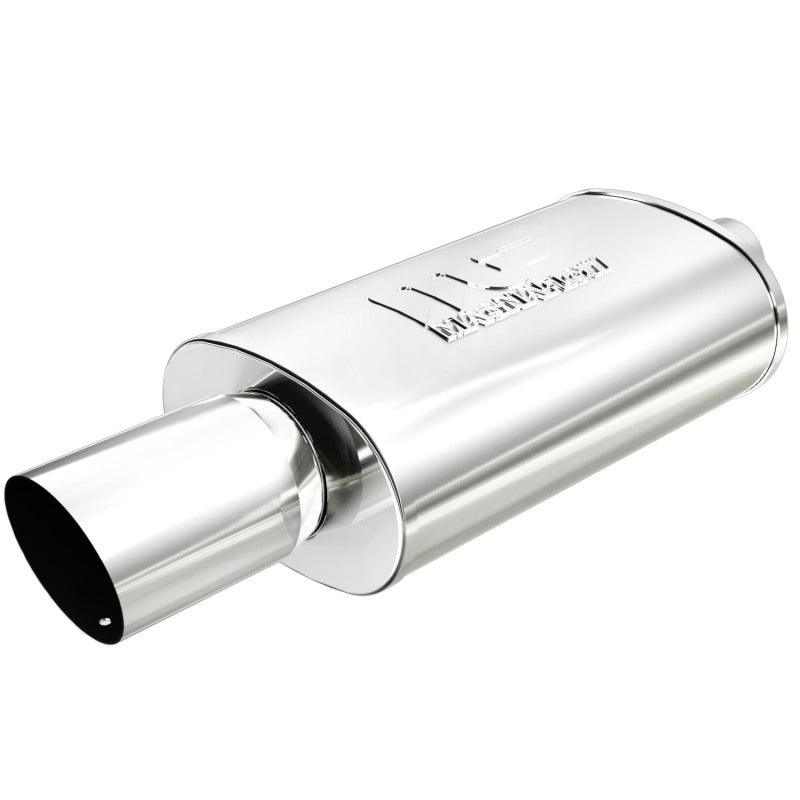 MagnaFlow Muffler W/Tip Mag SS 14X5X8 2.25/4. - Torque Motorsport