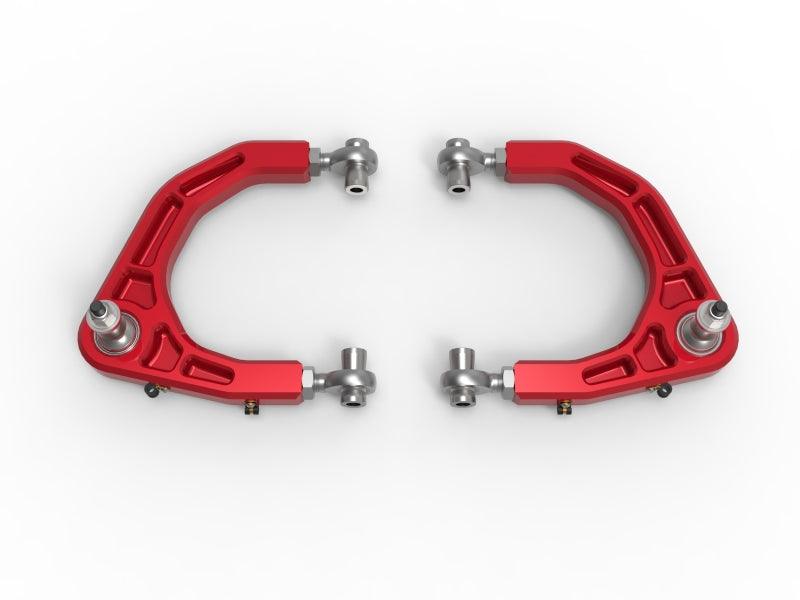 aFe Control 05-23 Toyota Tacoma Upper Control Arms - Red Anodized Billet Aluminum - Torque Motorsport