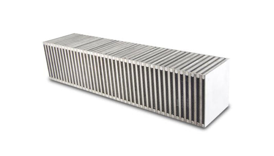 Vibrant Vertical Flow Intercooler Core 27in Wide x 6in High x 6in Thick - Torque Motorsport