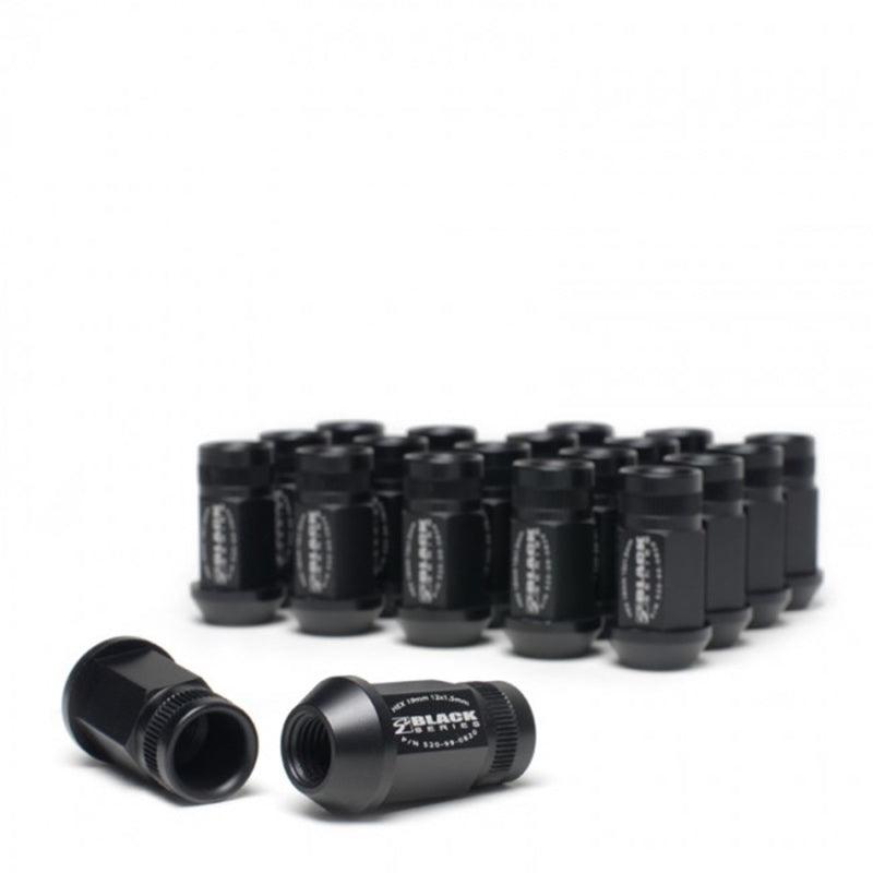 Skunk2 12 x 1.5 Forged Lug Nut Set (Black Series) (20 Pcs.) - Torque Motorsport