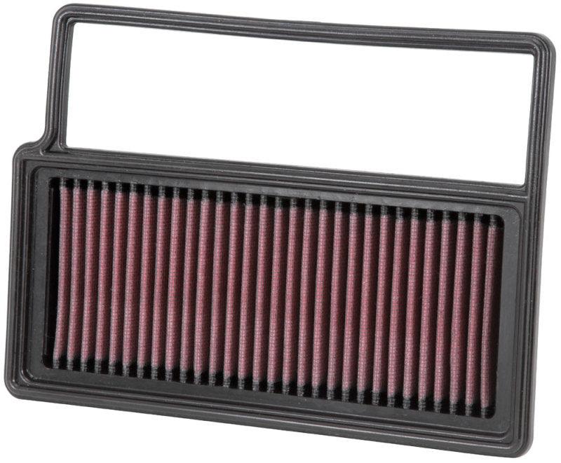 K&N 2008-2013 Fiat Abarth 1.4L Turbo Replacement Drop In Air Filter - Torque Motorsport