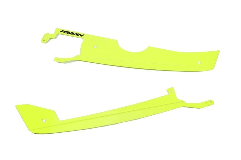 Perrin 22-23 Subaru WRX Radiator Shroud - Neon Yellow - Torque Motorsport