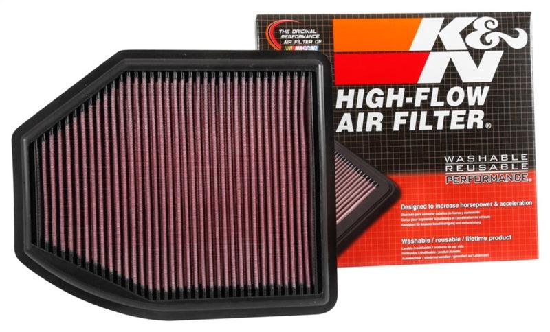 K&N 16-17 Acura ILX L4-2.4L F/I Replacement Drop In Air Filter - Torque Motorsport