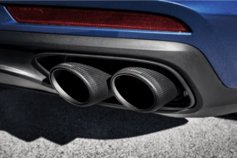 Akrapovic 17-18 Porsche Panamera Turbo Tail Pipe Set (Carbon) - Torque Motorsport