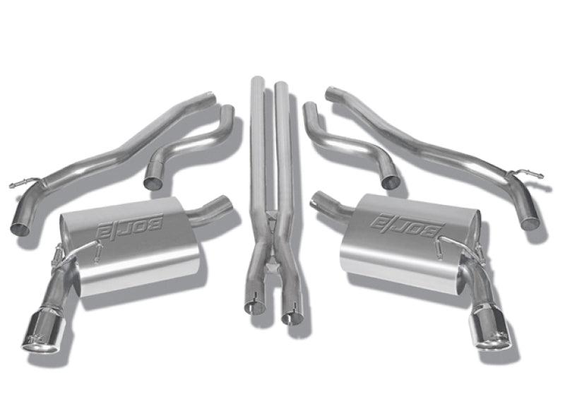 Borla 10-13 Camaro 3.6L V6 (except 2013 RS) Touring Catback Exhaust - Torque Motorsport