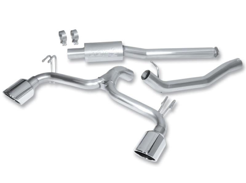 Borla 09-15 Mitsubishi Lancer Ralliart 2.0L 4cyl MT 6spd AWD Catback Exhaust - Torque Motorsport