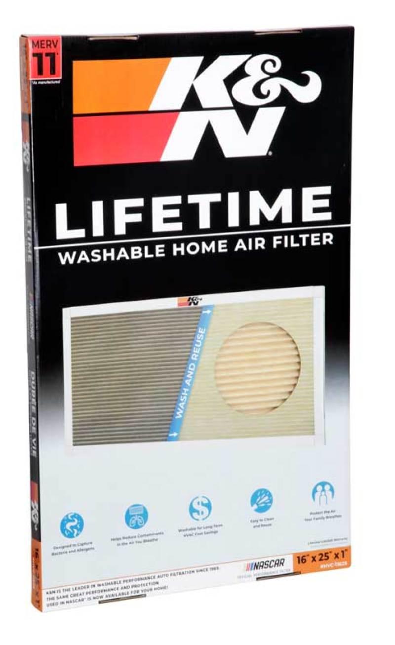 K&N HVAC Filter - 16 x 25 x 1 - Torque Motorsport