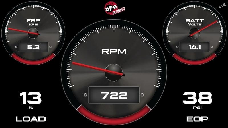 aFe AGD Advanced Gauge Display Digital 5.5in Monitor 08-18 Dodge/RAM/Ford/GM Diesel Trucks - Torque Motorsport