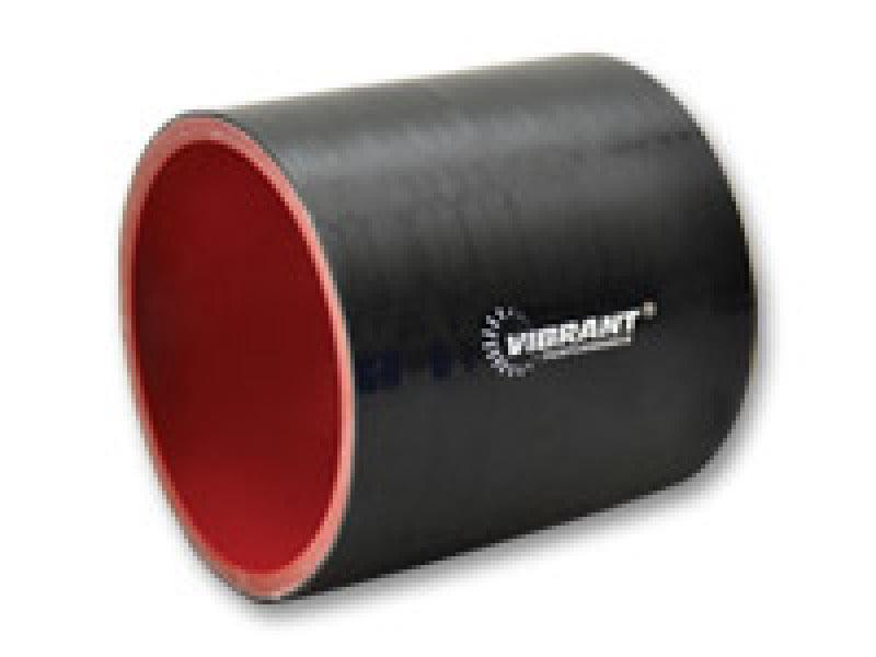 Vibrant 4.25in I.D. x 3in Long Gloss Black Silicone Hose Coupling - Torque Motorsport