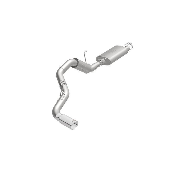 MagnaFlow Cat-Back, SS, 4in, Single Pass Side Rear Exit 5in Tip 14-15 Ram 2500 6.4L V8 CC LB/MC SB - Torque Motorsport