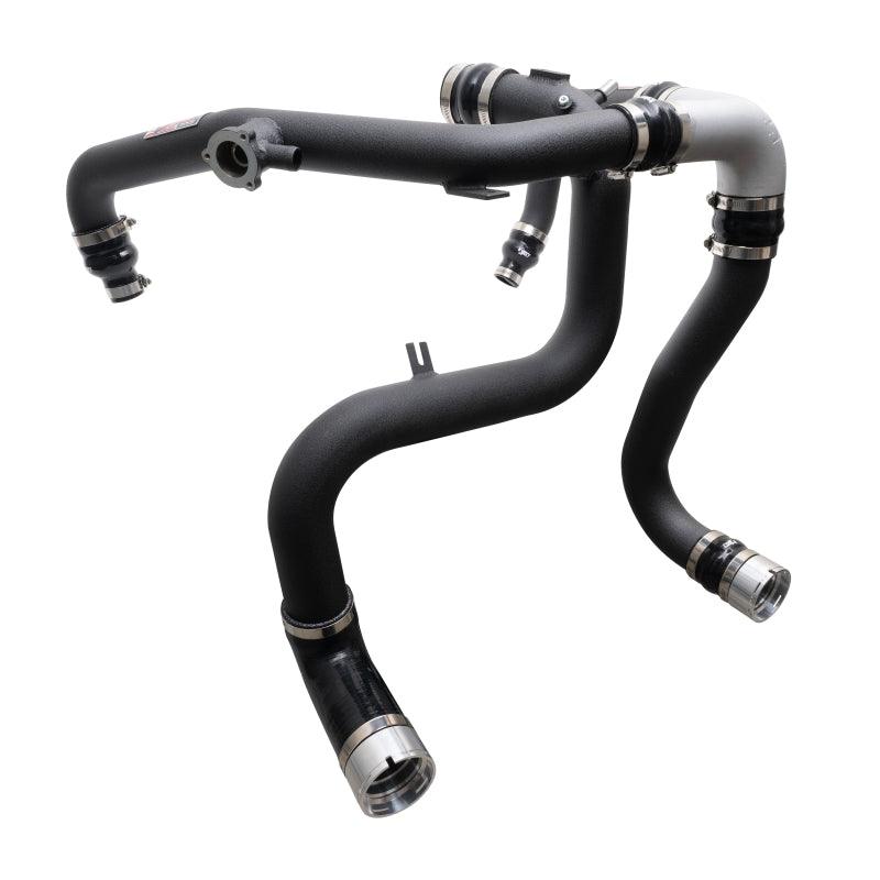 Injen 21-23 Ford Bronco 2.7L V6 (TT) EcoBoost SES Intercooler Pipes - Wrinkle Black - Torque Motorsport