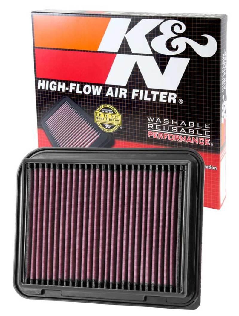 K&N Replacement Panel Air Filter for Mitsubishi 12-15 Outlander/12-14 ASX/13-14 Lancer - Torque Motorsport