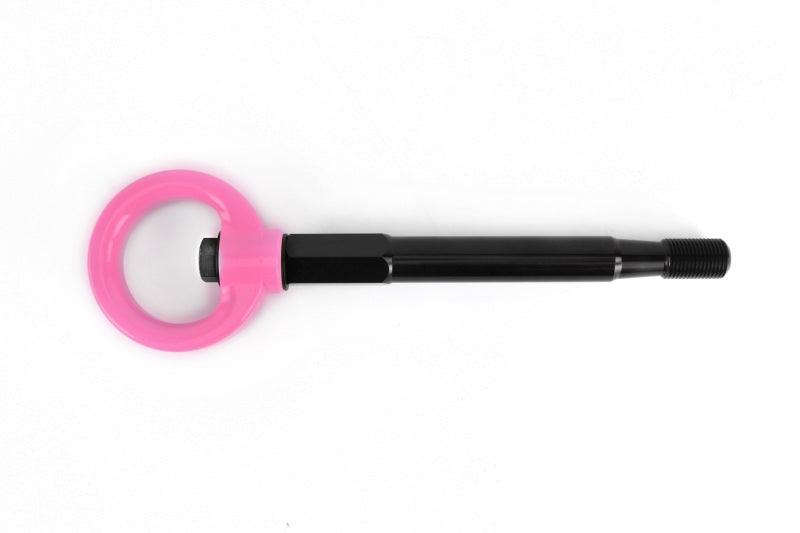 Perrin 2022 Subaru WRX / 18-21 Crosstrek / 14-21 Forester Tow Hook Kit (Front) - Hyper Pink - Torque Motorsport