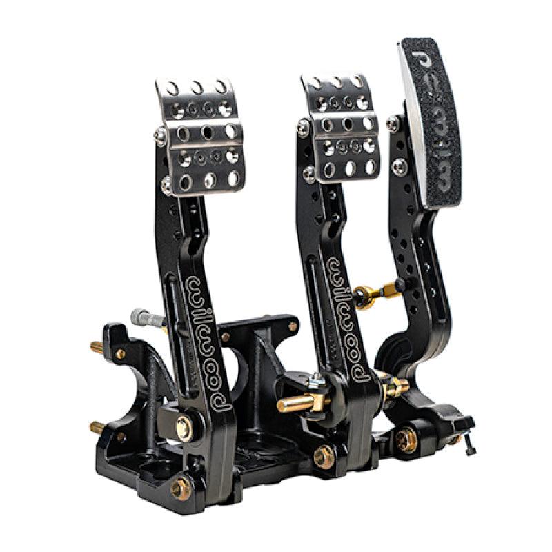 Wilwood Adjustable Balance Bar Brake, Clutch, Throttle w/ Linkage - Floor Mount - 4.75-5.75:1 - Torque Motorsport