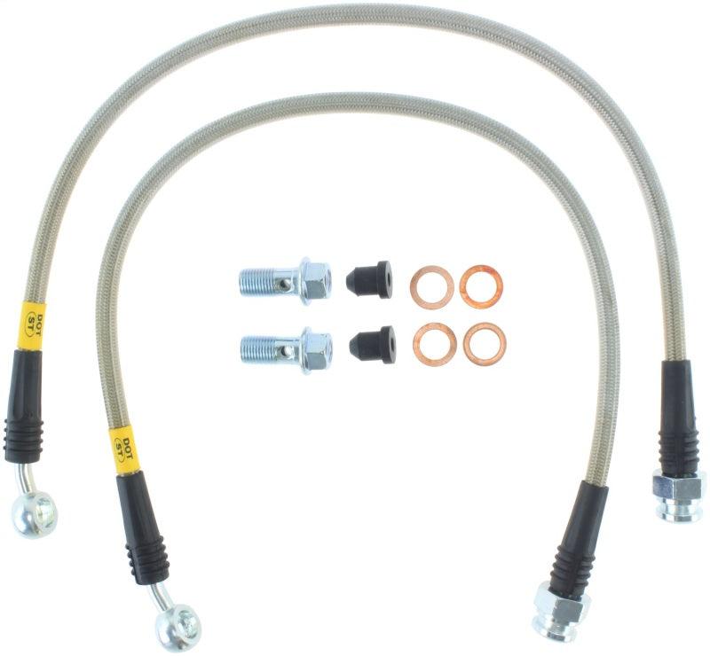 StopTech 97-04 Chevrolet Corvette Stainless Steel Rear Brake Line Kit - Torque Motorsport