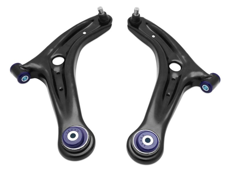 Superpro 13-17 Ford Fiesta Complete Front Lower Control Arm Kit (Caster Increase) - Torque Motorsport