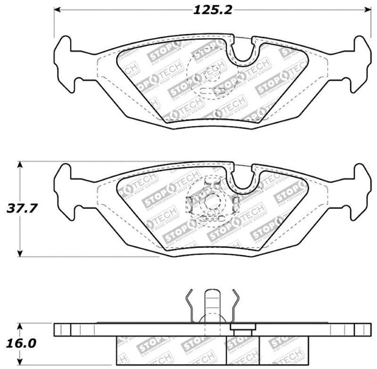 StopTech Performance Brake Pads - Torque Motorsport