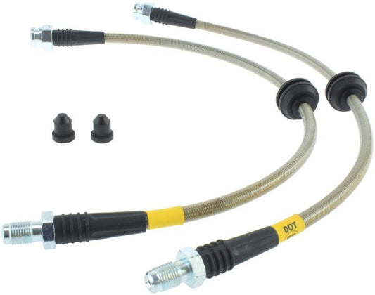 StopTech 2013-2014 Ford Focus ST (Euro Only) Stainless Steel Front Brake Lines - Torque Motorsport