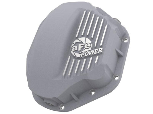 afe Rear Differential Cover (Raw; Street Series); Dodge Diesel Trucks 94-02 L6-5.9L (td) - Torque Motorsport