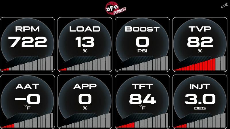 aFe AGD Advanced Gauge Display Digital 5.5in Monitor 08-18 Dodge/RAM/Ford/GM Diesel Trucks - Torque Motorsport