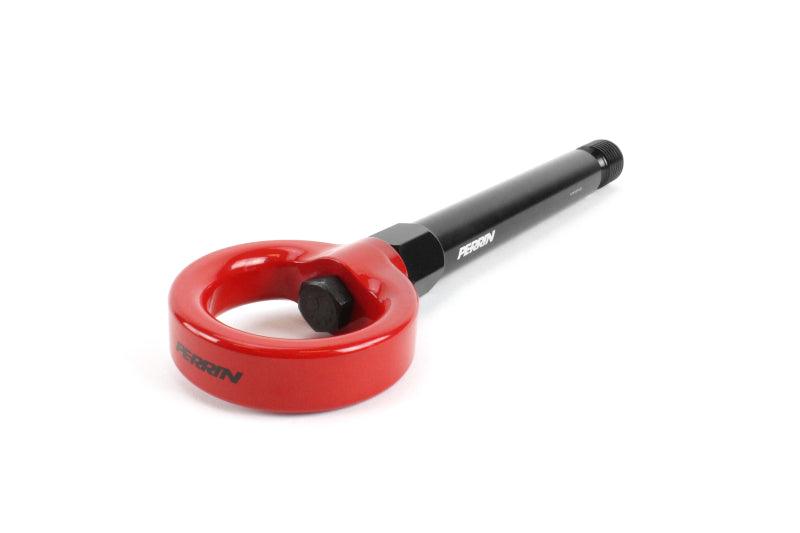 Perrin 10th Gen Civic SI/Type-R/Hatchback Tow Hook Kit (Rear) - Red - Torque Motorsport