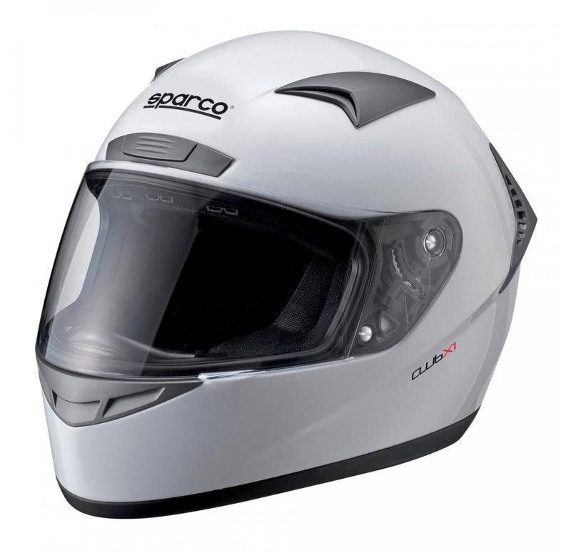 Sparco Helmet Club X1-DOT XXL White - Torque Motorsport