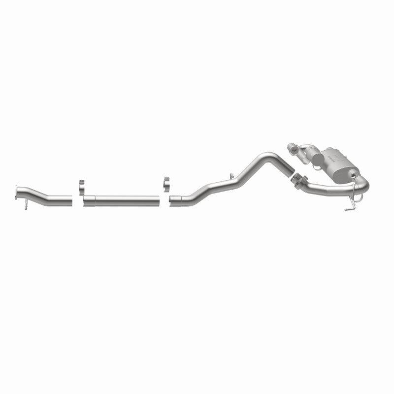 MagnaFlow 2021 Ford Bronco Overland Series Cat-Back Exhaust w/ Single Straight Driver Exit- No Tip - Torque Motorsport