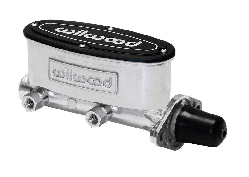 Wilwood High Volume Tandem Master Cylinder - 1 1/8in Bore Ball Burnished - Torque Motorsport