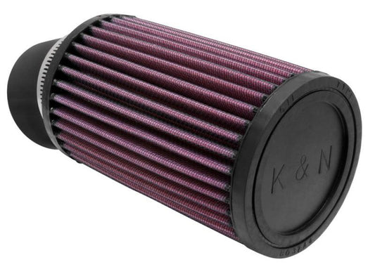 K&N Filter Universal Rubber Filter 2 7/16 inch 20 Degree Flange 3 3/4 inch OD 6 inch Height - Torque Motorsport