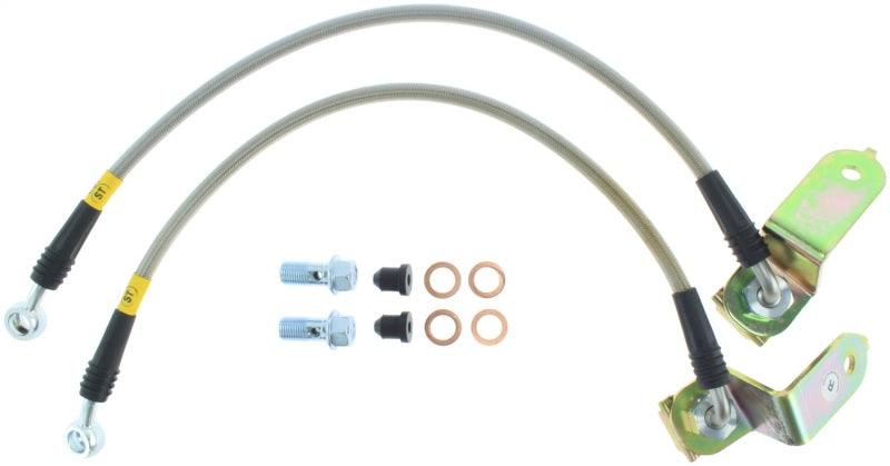 StopTech 06-07 Chrysler 300C SRT-8 Stainless Steel Rear Brake Lines - Torque Motorsport