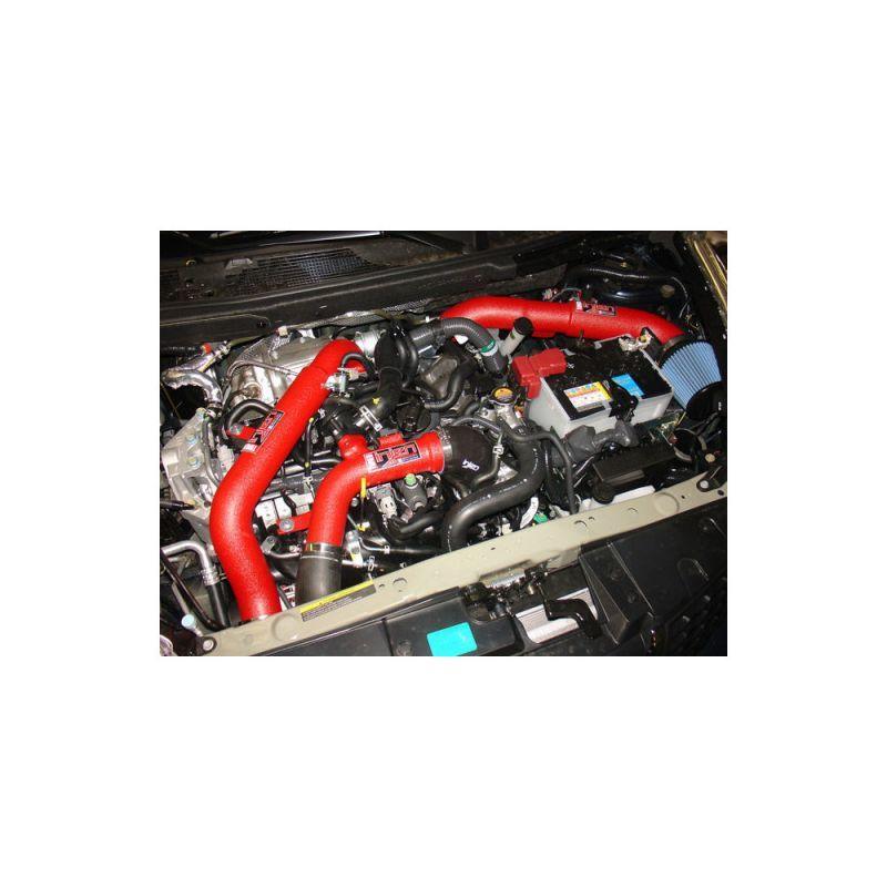 Injen 11-14 Nissan Juke 1.6L Nismo Turbo Upper Intercooler Piping Kit - Wrinkle Red - Torque Motorsport