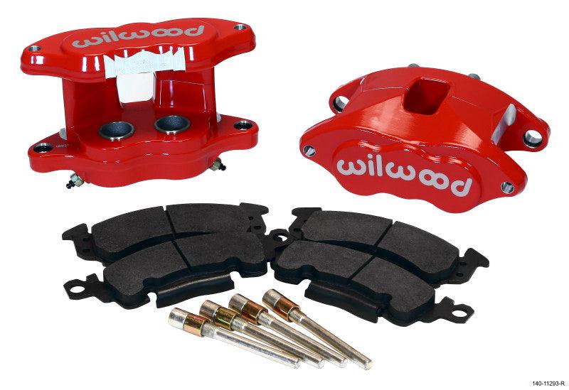 Wilwood D52 Rear Caliper Kit - Red 1.25 / 1.25in Piston 1.04in Rotor - Torque Motorsport