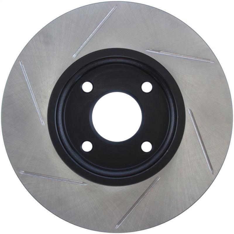 StopTech 2014 Ford Fiesta Left Front Disc Slotted Brake Rotor - Torque Motorsport