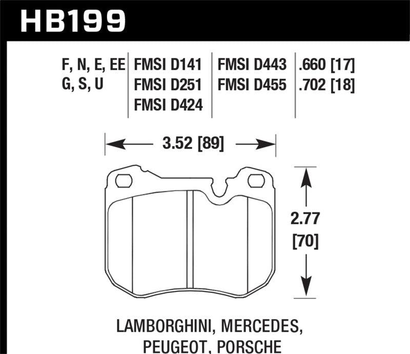 Hawk 80-92 Porsche 924 Turbo DTC-60 Race Brake Pads - Torque Motorsport