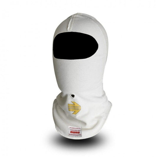 Momo Comfort Tech Balaclava One Size (FIA 8856-2000)-White - Torque Motorsport