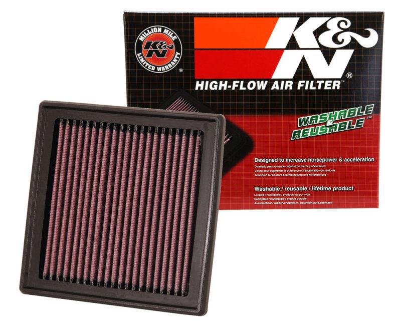 K&N 07-09 350z/370z/G35/G37 Drop In Air Filter - Torque Motorsport