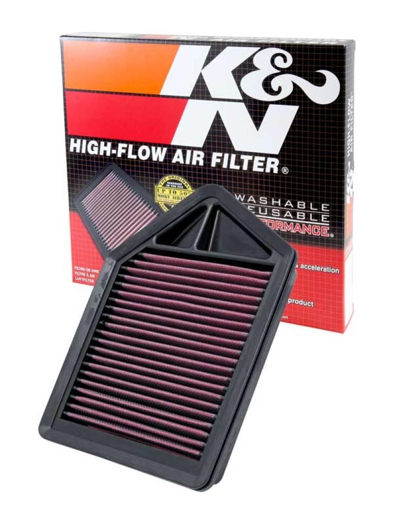 K&N 10 Honda CR-V 2.4L-L4 Drop In Air Filter - Torque Motorsport