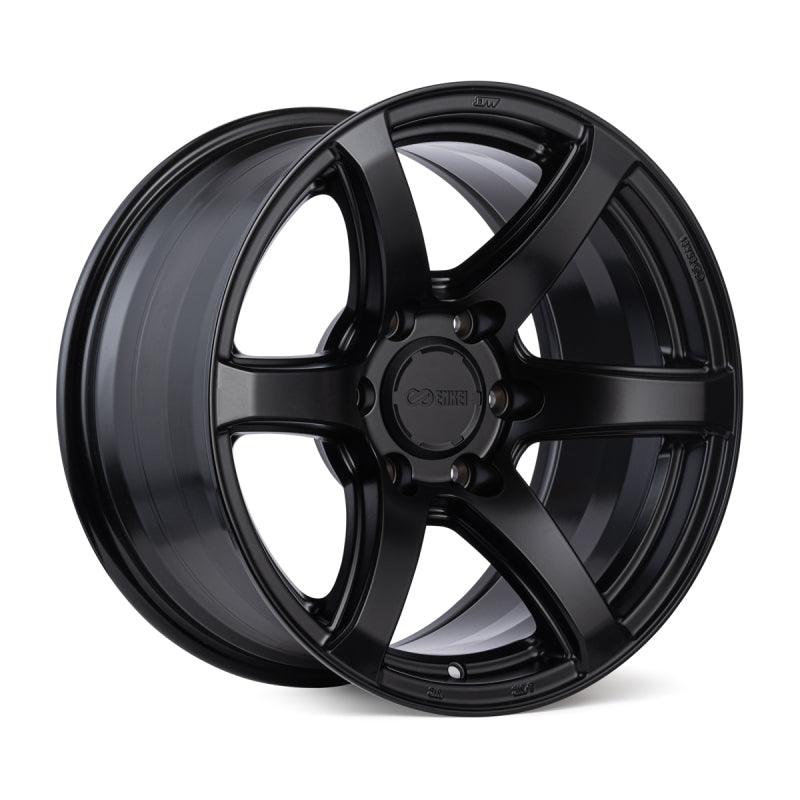 Enkei T6R 18x8.5 38mm Offset 5x114.3 Bolt Pattern 72.6 Bore Gloss Black Wheel - Torque Motorsport