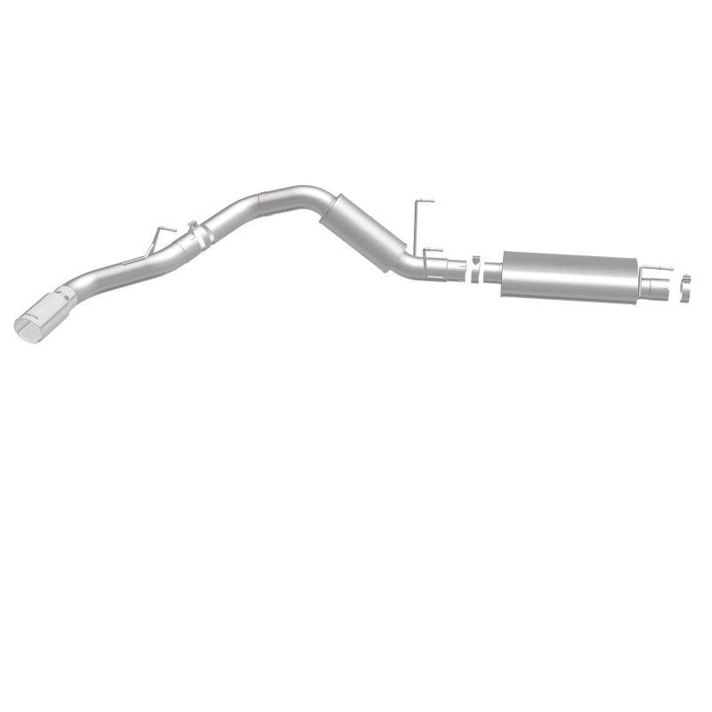 MagnaFlow Cat-Back, SS, 4in, Single Pass Side Rear Exit 5in Tip 14-15 Ram 2500 6.4L V8 CC LB/MC SB - Torque Motorsport