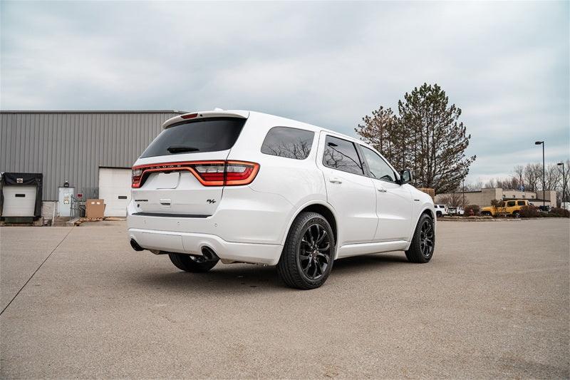 Corsa 11-23 Dodge Durango Xtreme 2.5in Cat-Back Dual Rear Exit w/ Single 4.5in Black PVD Tips - Torque Motorsport