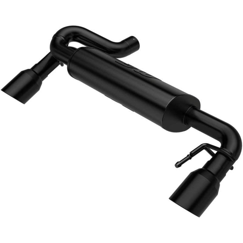 MagnaFlow 2021 Ford Bronco Street Series Axle-Back Exhaust w/ Dual Split Rear Style Exit- Black Tips - Torque Motorsport