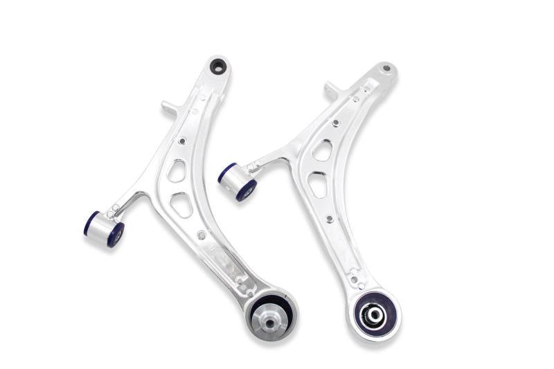 SuperPro 2015 Subaru WRX Limited Front Lower Alloy Control Arm Kit (+Caster) - Torque Motorsport