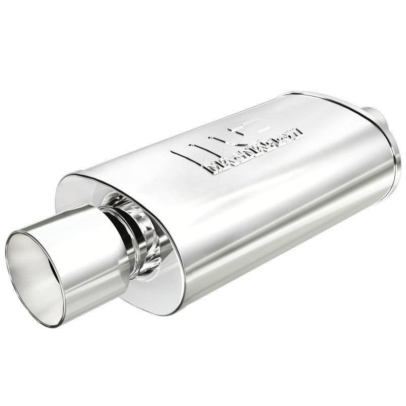 MagnaFlow Muffler W/Tip Mag SS 14X5X8 2.25/4. - Torque Motorsport