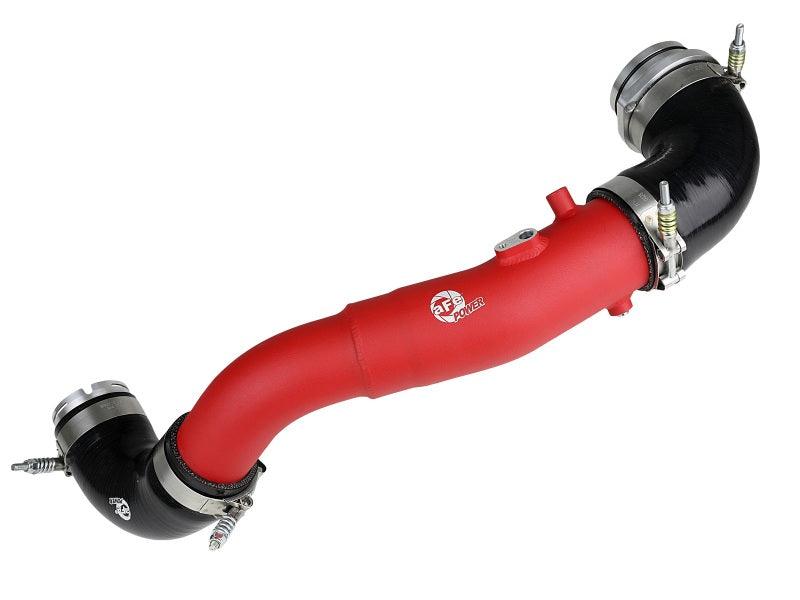 aFe 2020 Toyota Supra 3.0L 3in Red Intercooler Tube - Hot - Torque Motorsport