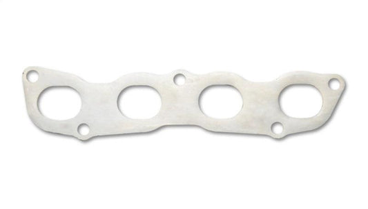 Vibrant Mild Steel Exhaust Manifold Flange for Honda/Acura K-Series motor 1/2in Thick - Torque Motorsport